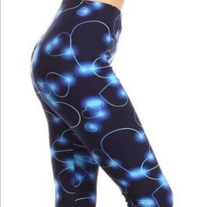 Valentine Day heart leggings $6 today only 2/7/21